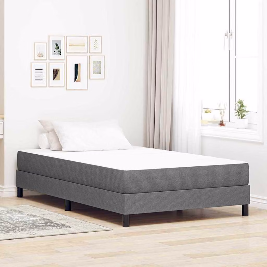 Maison Exclusive - Materasso con materasso Grigio chiaro 120 x 200 cm Tessuto
