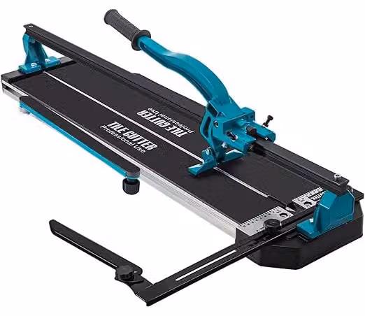 Tagliapiastrelle manuale 35-1200 mm Tagliapiastrelle, alluminio, posizionamento laser a infrarossi, guida a doppio binario, impugnatura in gomma antiscivolo, per piastrelle in Vetroceramica, piastrelle per pavimenti