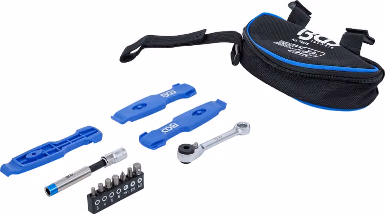 BGS Set di attrezzi da viaggio per biciclette 13 pezzi - 74516