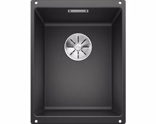 BLANCO SUBLINE 320-U, SILGRANIT® PuraDur®, antracite, senza telecomando di scarico