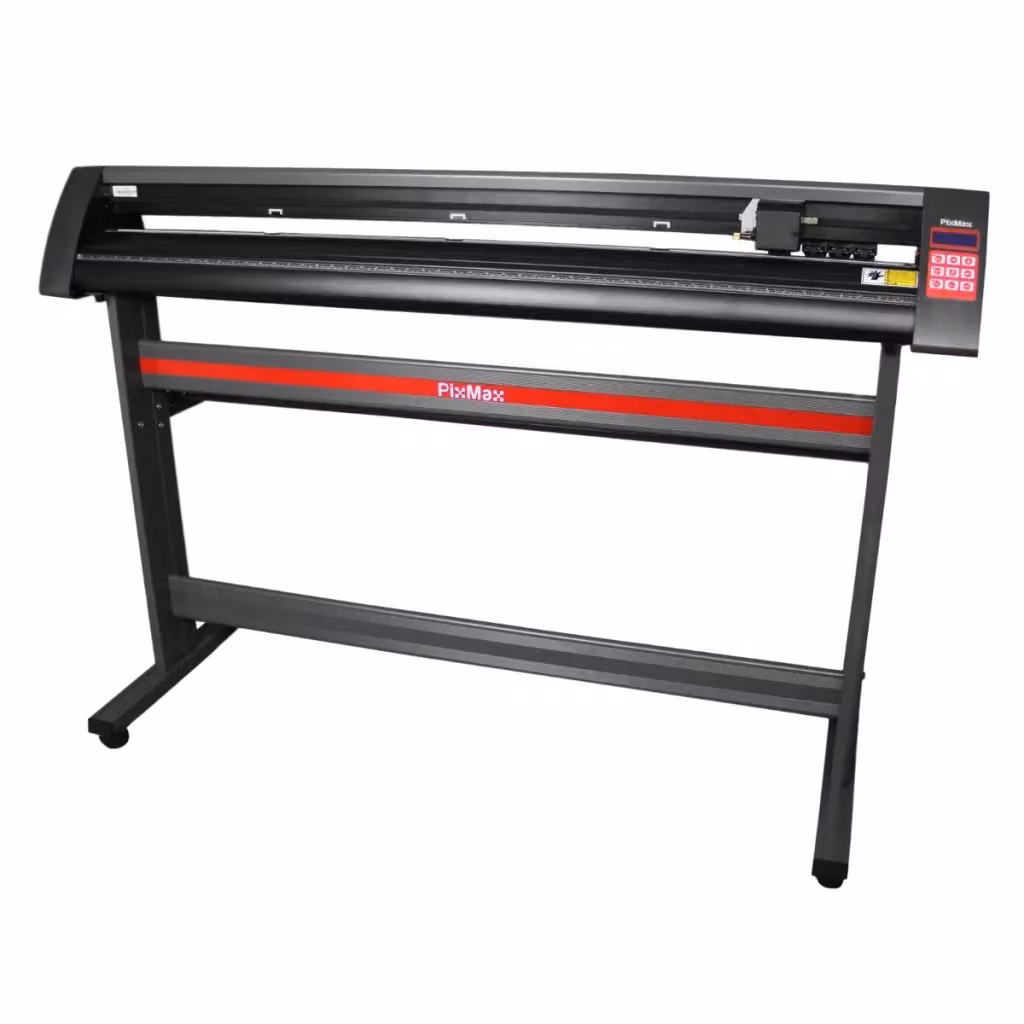 PixMax Taglierina per vinile da 135 cm con software SignCut Pro, plotter per adesivi in alluminio nero, compatibile con Mac OS X e Windows, con 3 lame incluse – 2
