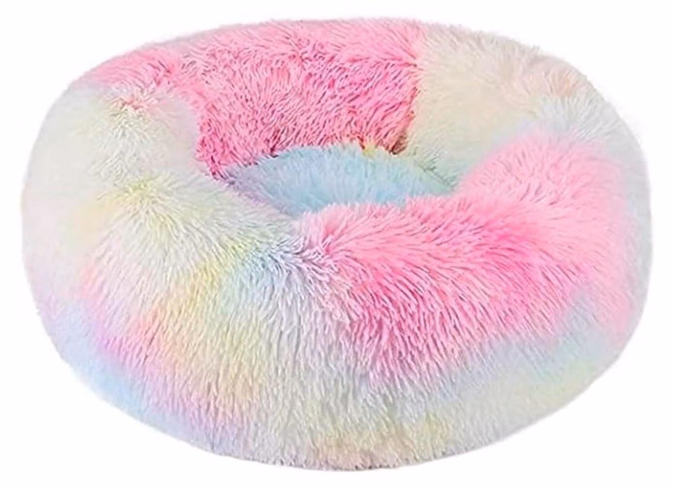 Solidchoice - Cuccia a forma di ciambella per cani e gatti, 50x50 cm