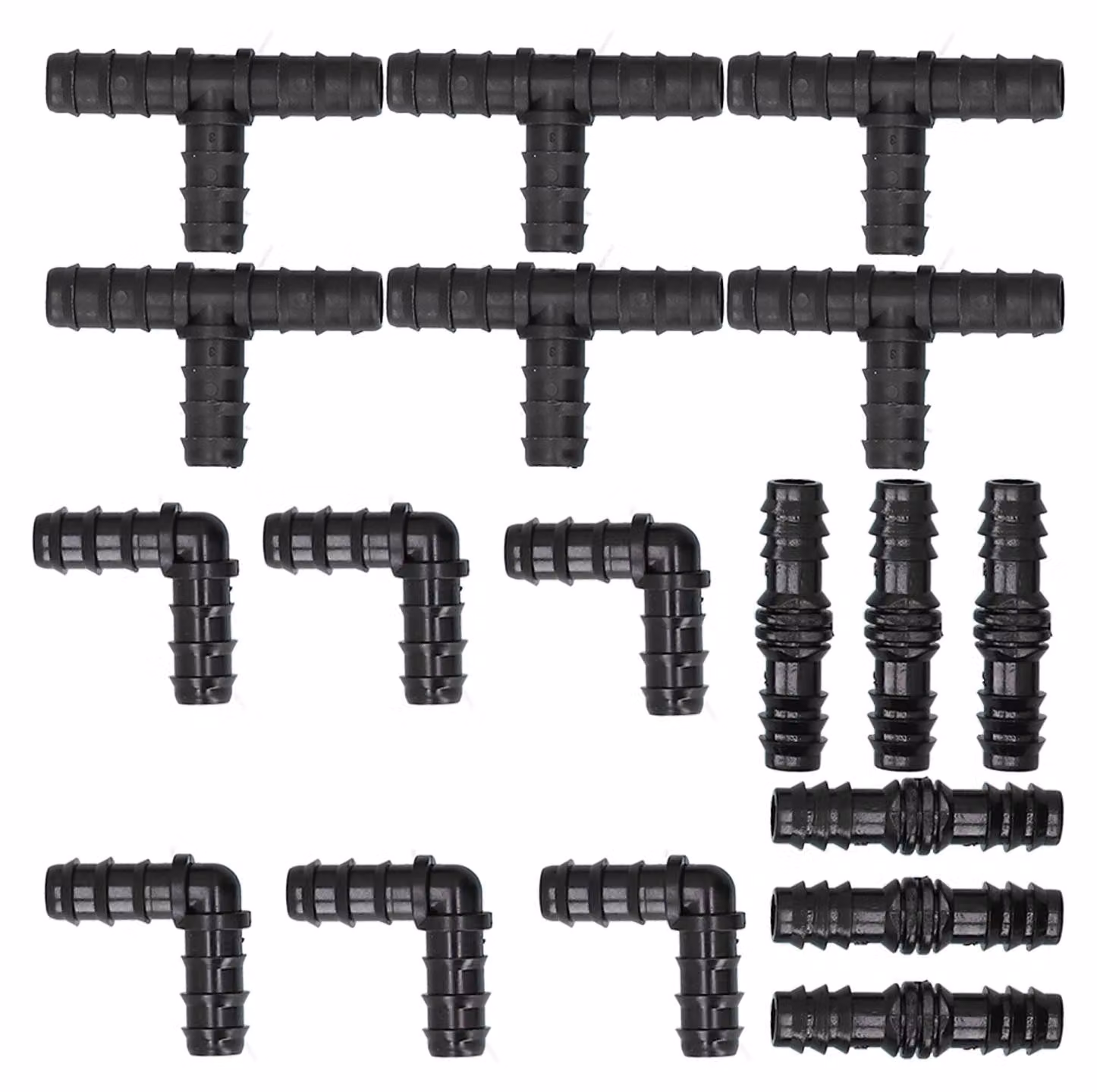 18 pezzi/set, raccordo per tubi, sistema di irrigazione a goccia, giardino, attacco 1/2, accessori