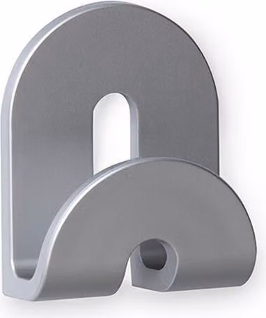 Gancio per porta Inofix calma color argento 2,5 kg adesivo