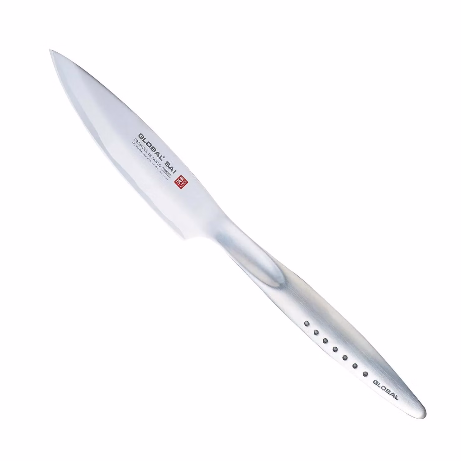 Coltello da bistecca cm 11 serie Sai di Global (non martellato)