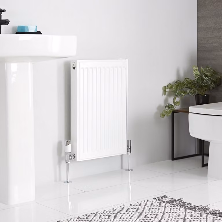 Radiatore Convettore Orizzontale Bianco Type 22 - 700W - 600 x 400mm - Eco