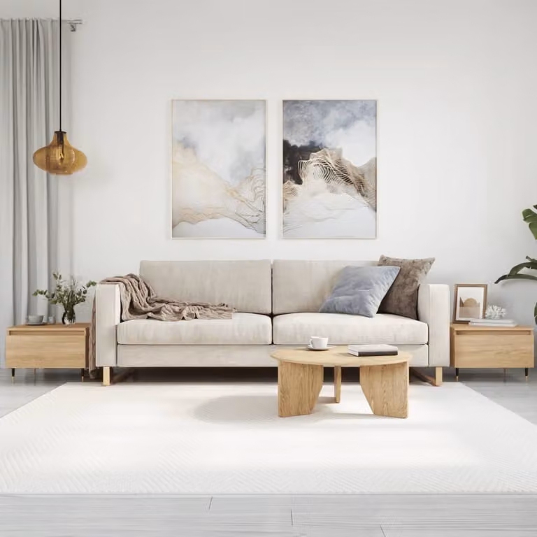 Maison Exclusive - Tavolini da salotto 2 pezzi in rovere Sonoma 50x46x35 cm Materiale ligneo