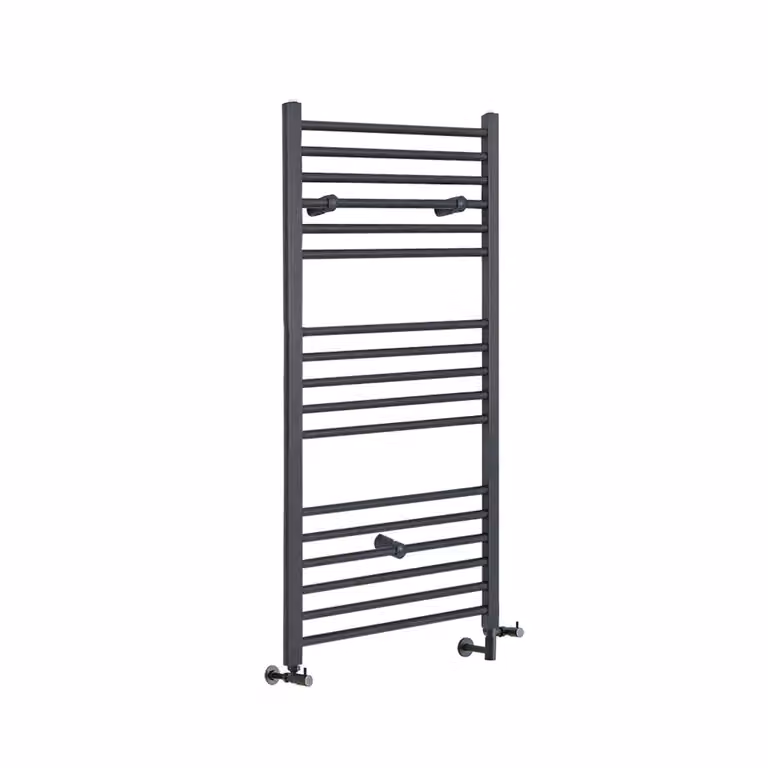 Scaldasalviette Misto Piatto - Termoarredo Bagno Antracite - 500W - 1200 x 600mm - Artle