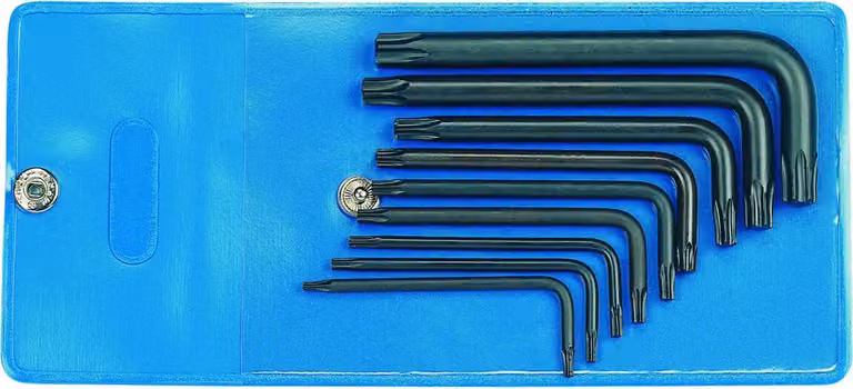 Set di chiavi esagonali a L Gedore 9 pezzi TORX T7-T40 43 TX-09