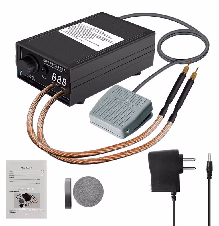 Saldatrice, tecnologia a doppio impulso, controllo intelligente della temperatura, tipo 2