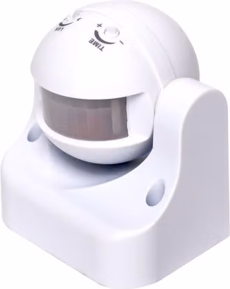 Sensore di movimento LED da incasso, campo visivo 180°, tecnologia PIR a infrarossi, 230 V, potenza massima 300W
