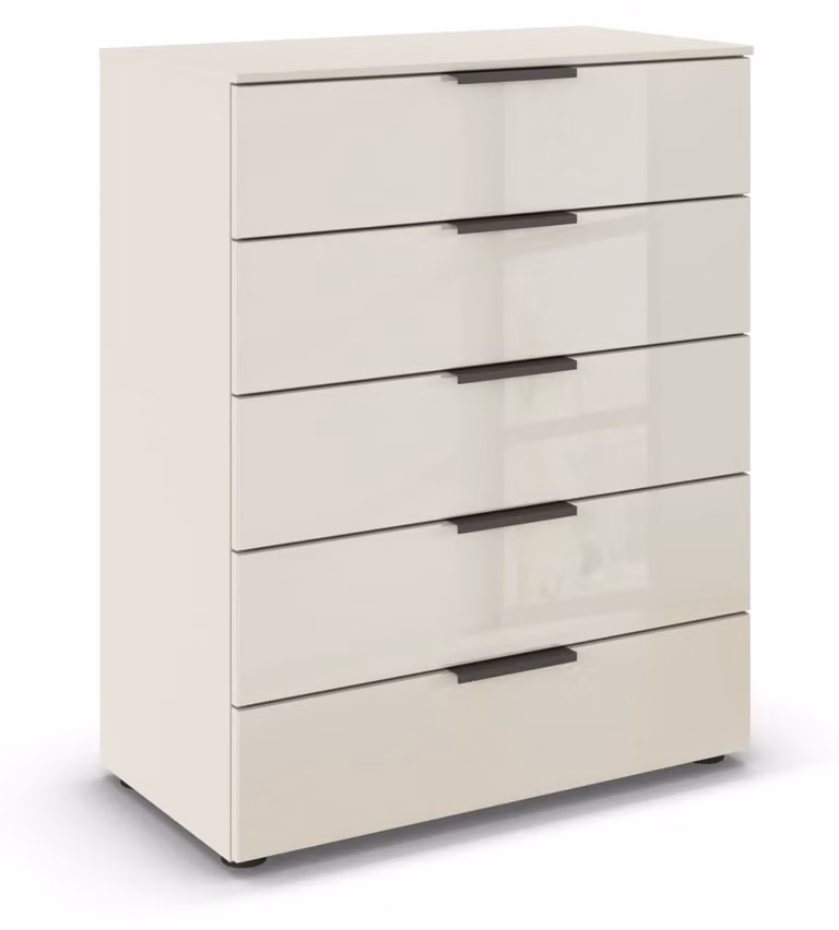 Rauch Möbel Flipp, cassettiera, colore: beige vetro, larghezza: 80 cm