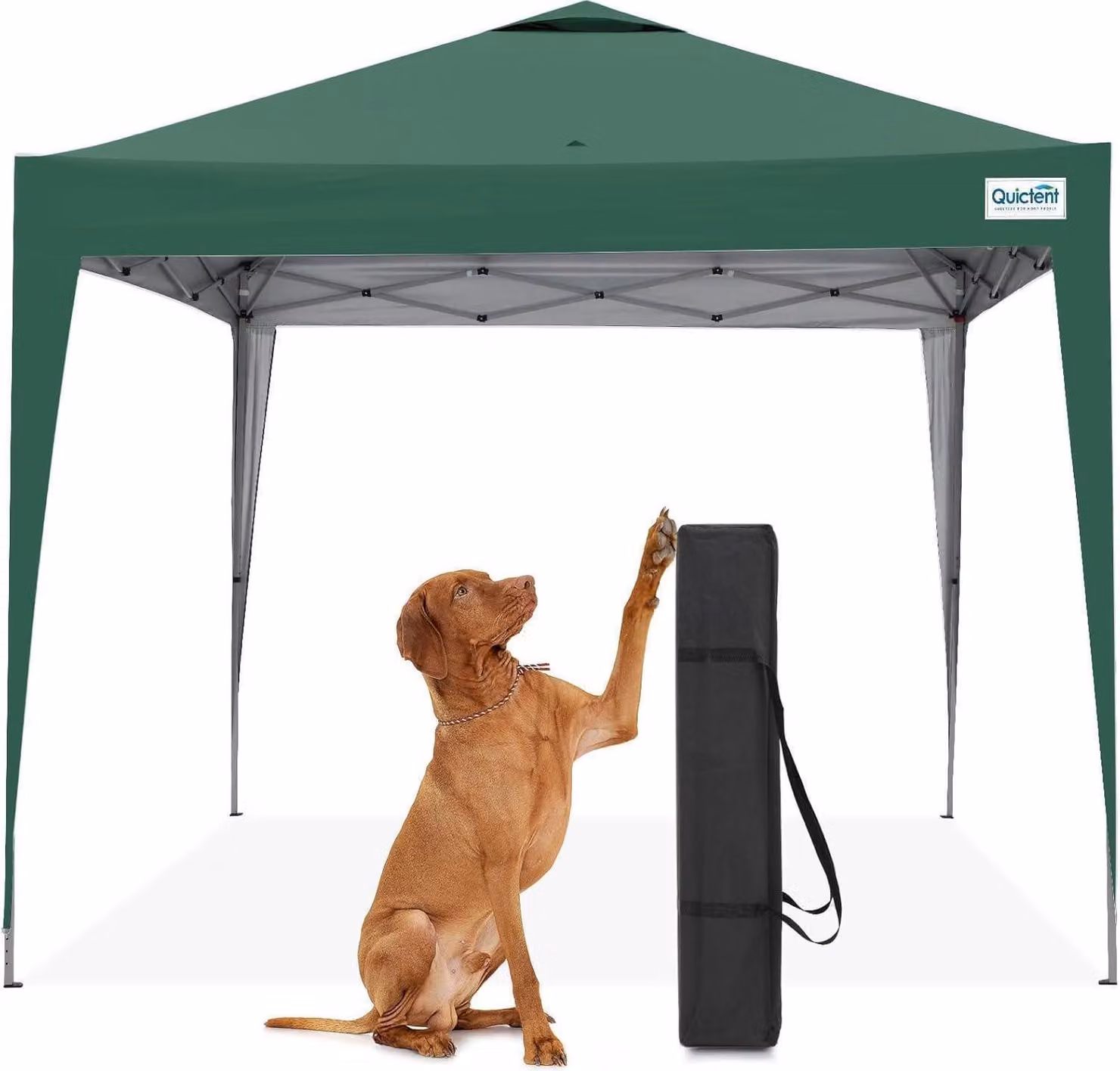 Gazebo pieghevole impermeabile 3x3m con protezione UV 50+ verde