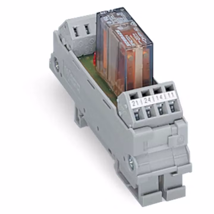 Wago 288-312, Grigio, 24 V, 6 A, 2,5 mm², 24 V, 22,5 x 85 x 48 mm