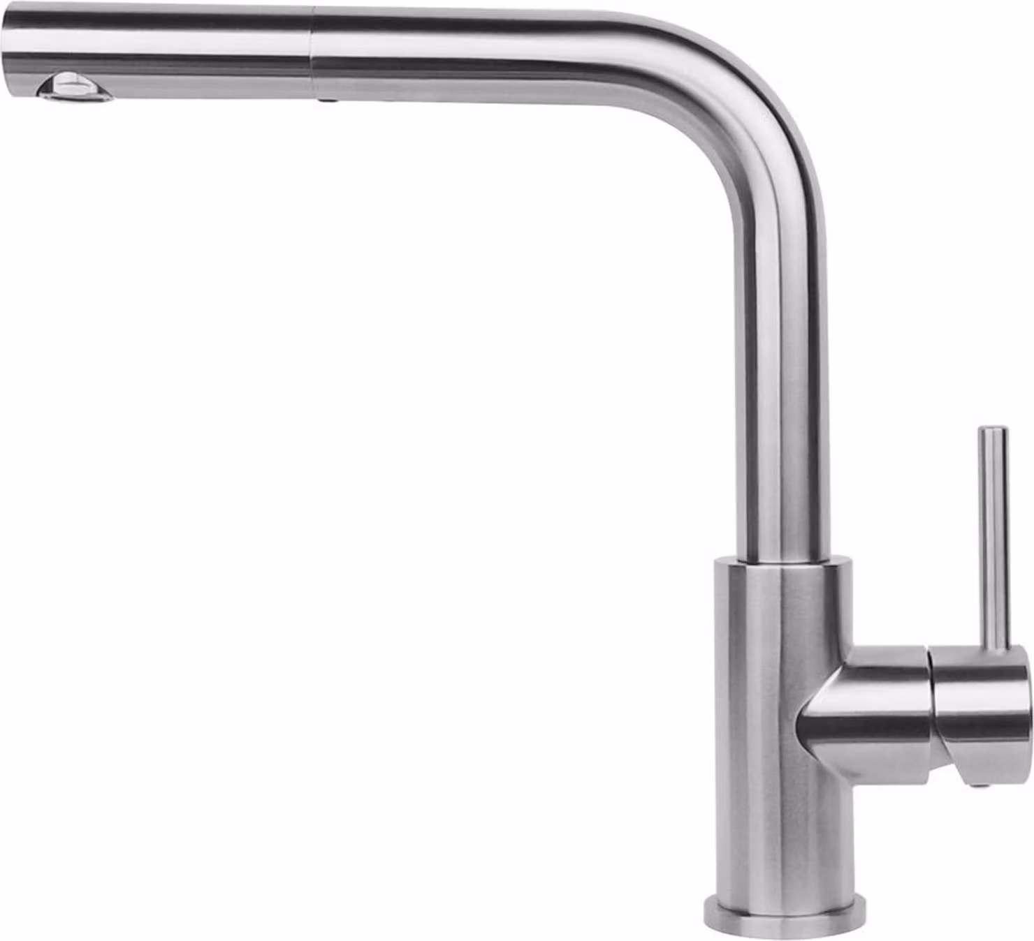 Miscelatore monocomando Reginox Palm in acciaio inox spazzolato