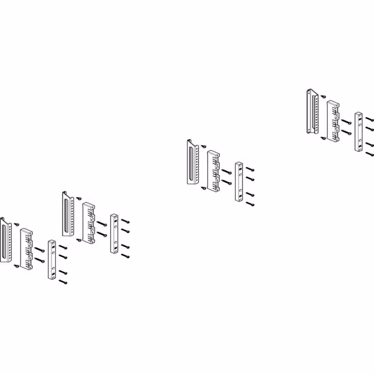 Modulo barra collettrice ABN profondo 5FB/2RE 60 mm per CU 12x5 - 30x10 mm, a 3 poli, EBM 32 mm MTS52603