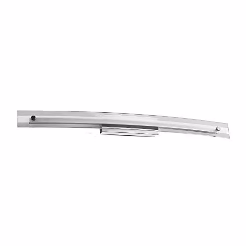 Lampada LED da Specchio 18W Colore Cromato con Vetro Ricurvo 4000K IP20