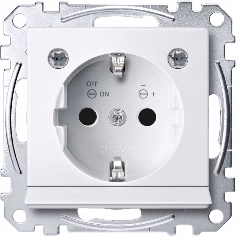 Merten SCHUKO presa di corrente pws LED ad emissione luminosa acc. MEG2304-0419