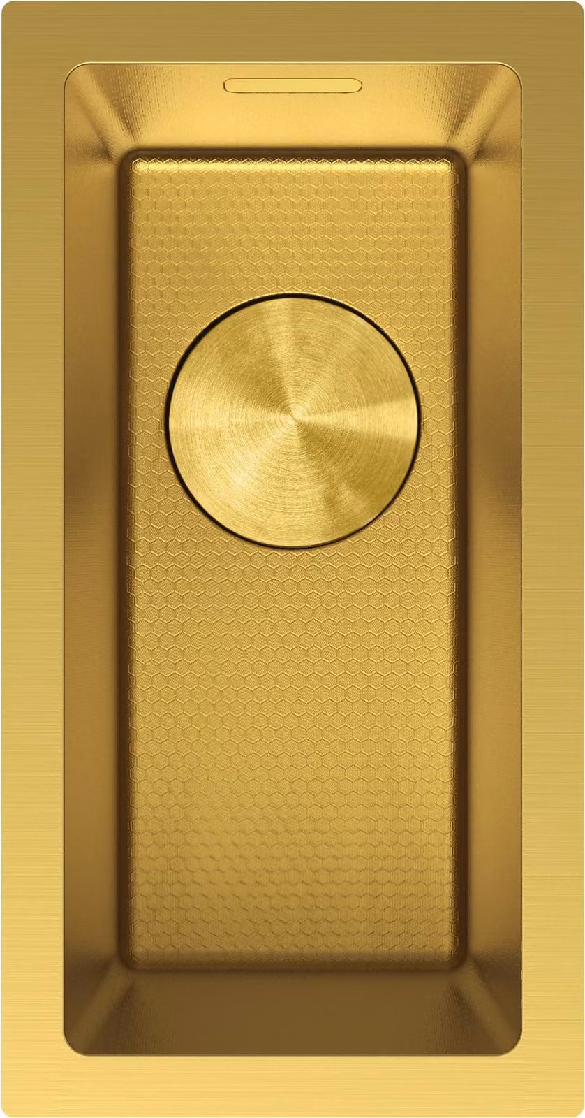 Mexen Trixo lavello in acciaio inox 1 vasca 230 x 440 mm, oro HC - 6411221000-55HC