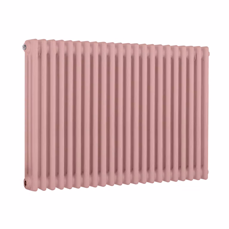 Radiatore Orizzontale a Colonne (3 Colonne) 750mm x 1010mm - Rosa (Camellia Rosa) - Regent