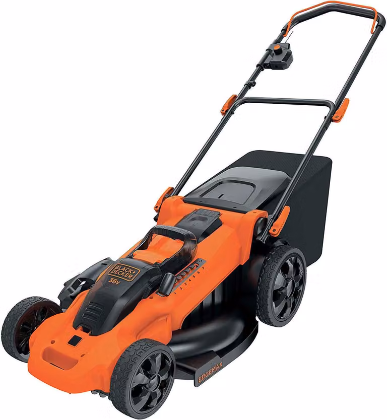 Black & Decker Akku-Rasenmaeher,36V,2x2,5Ah,48cm