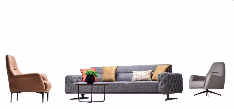 Sofaset Sofa-Set Sitzgruppe Couchgarnitur Polsterset Lounge Sofagarnitur 4+1+1