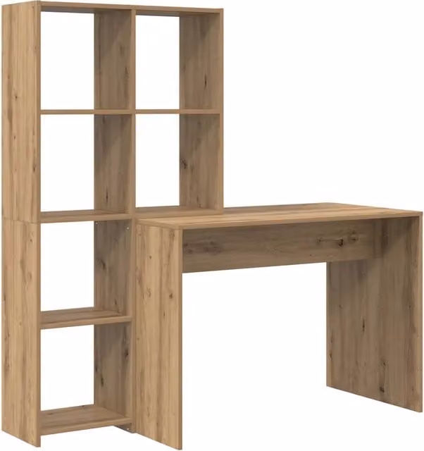Scrivania | Tavolo da Ufficio Rovere artigianale 138,5 x 55 x 143 cm