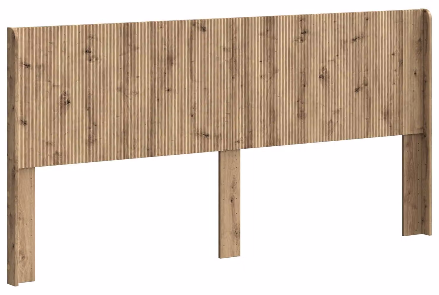Testiera Letto Rovere Artigianale Legno ingegnerizzato