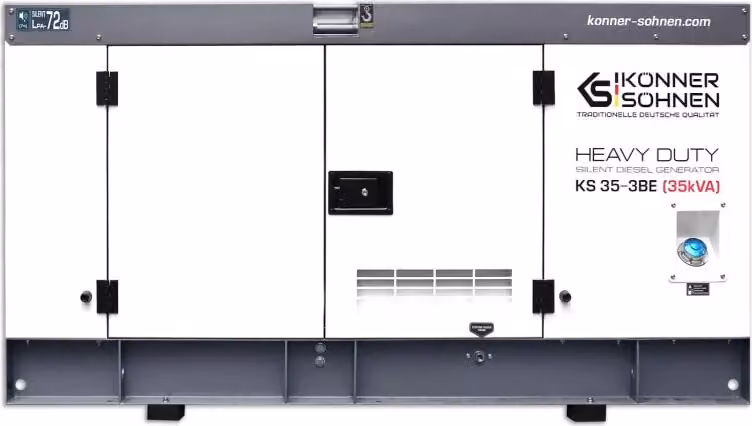 Centrale elettrica diesel Könner&Söhnen Generatore di corrente industriale da 35 kVA KS 35-3BE diesel
