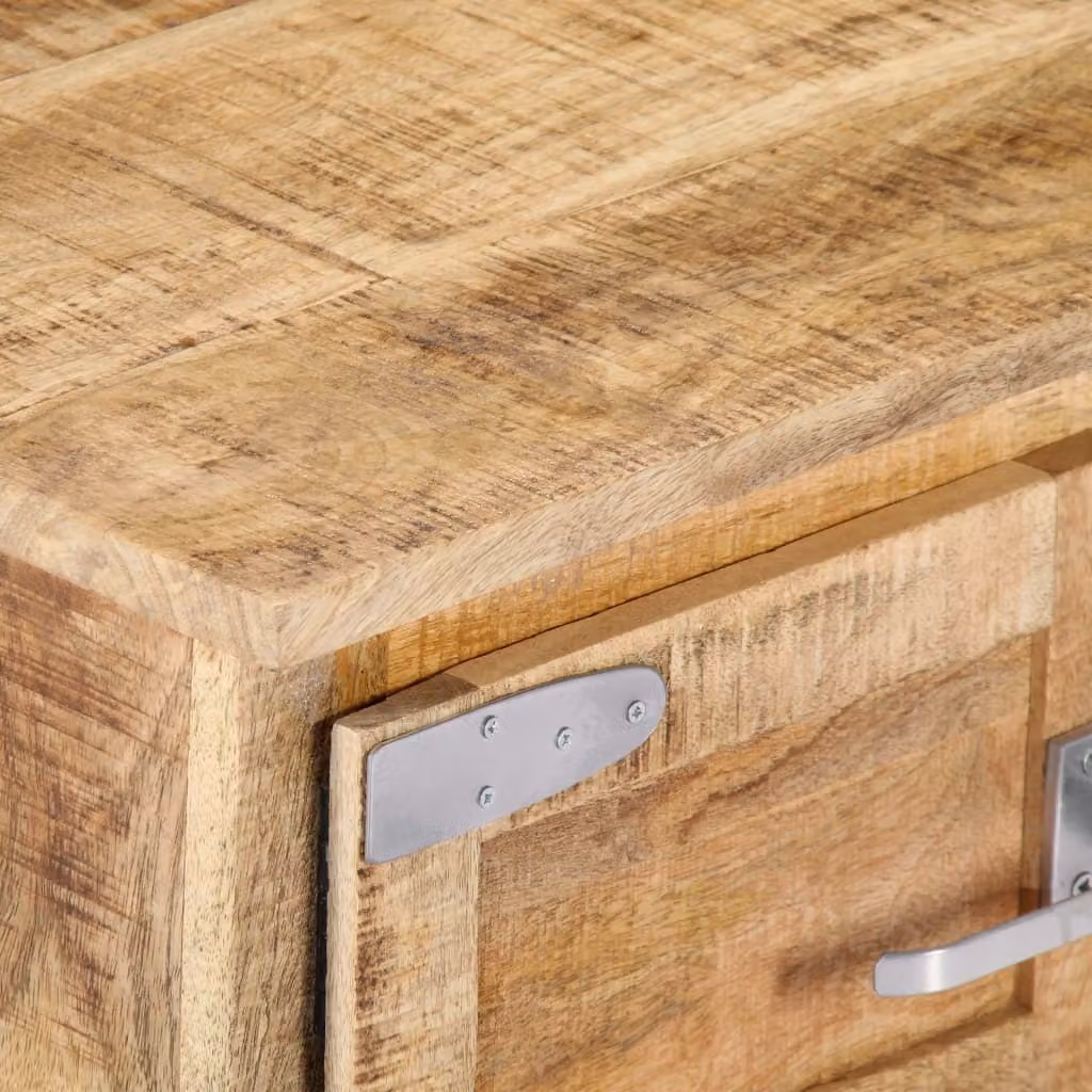 vidaXL Tavolino 70x70x30 cm in legno massiccio di mango