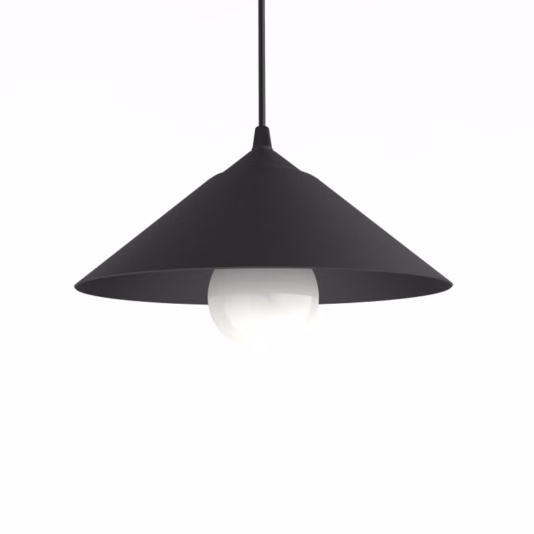 Lampada A Sospensione Chapeau Monocolore