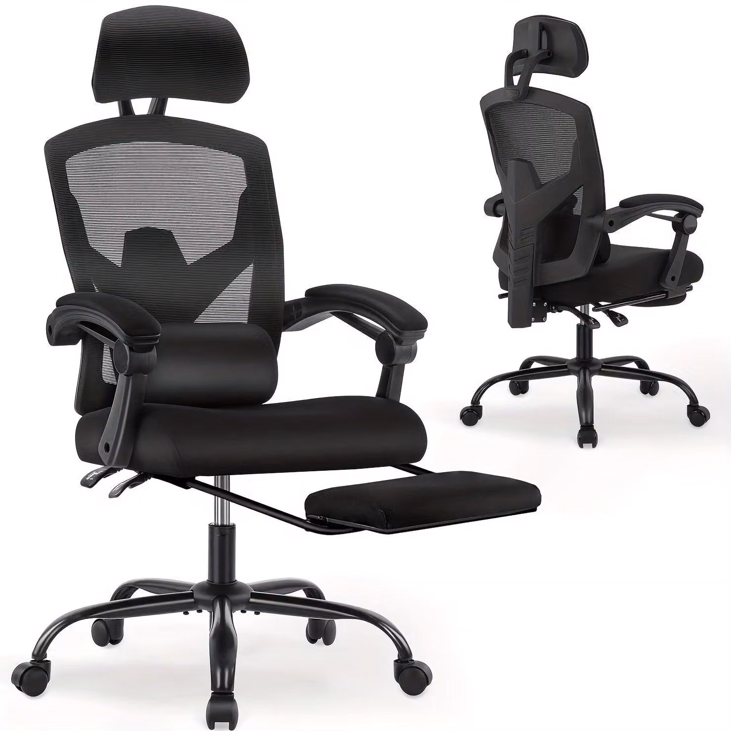 Sedia da ufficio - Sedia per ufficio - Sedia da gaming - Sedia girevole - Sedia ergonomica - Supporto lombare regolabile