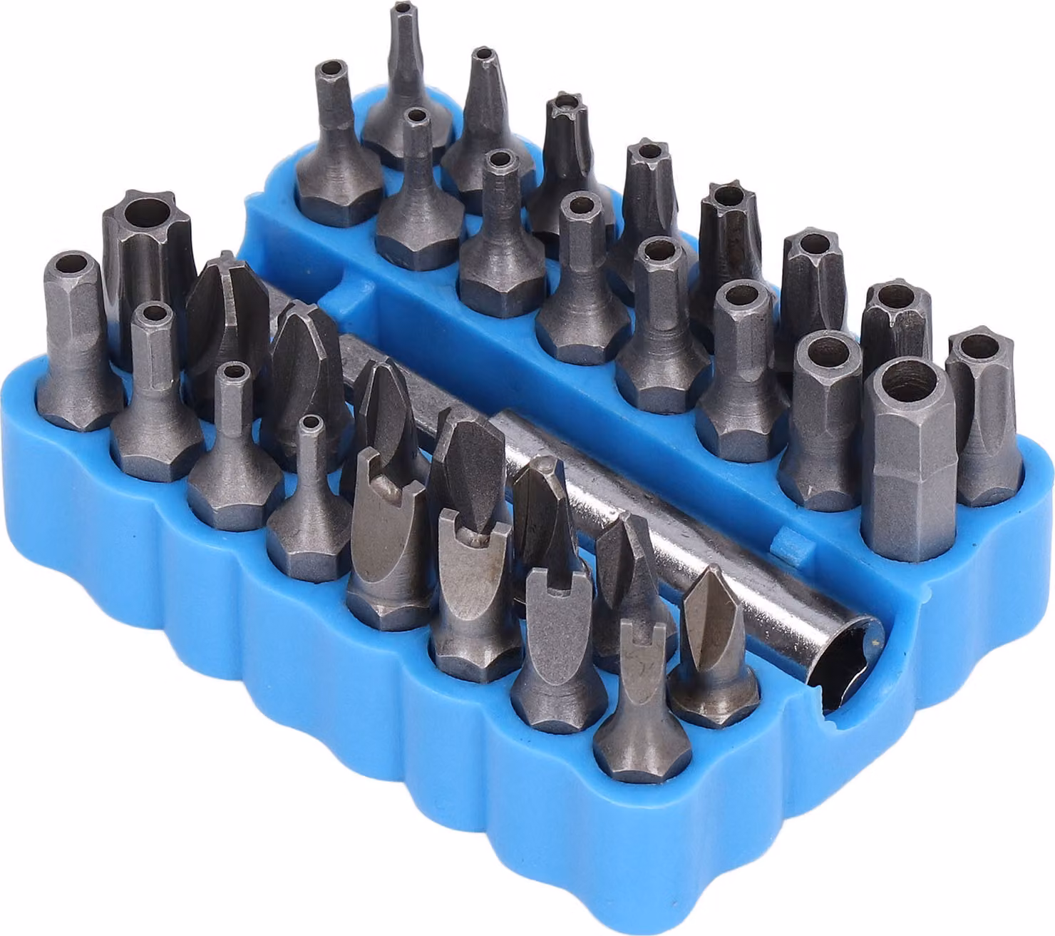 33Pcs sicurezza cacciavite Bit 1/4in Hex Shank Tool Set Kit per la manutenzione riparazione