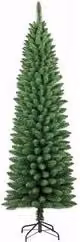Albero di Natale Amicasa Verde in PVC H: 180 cm, D: 55 cm