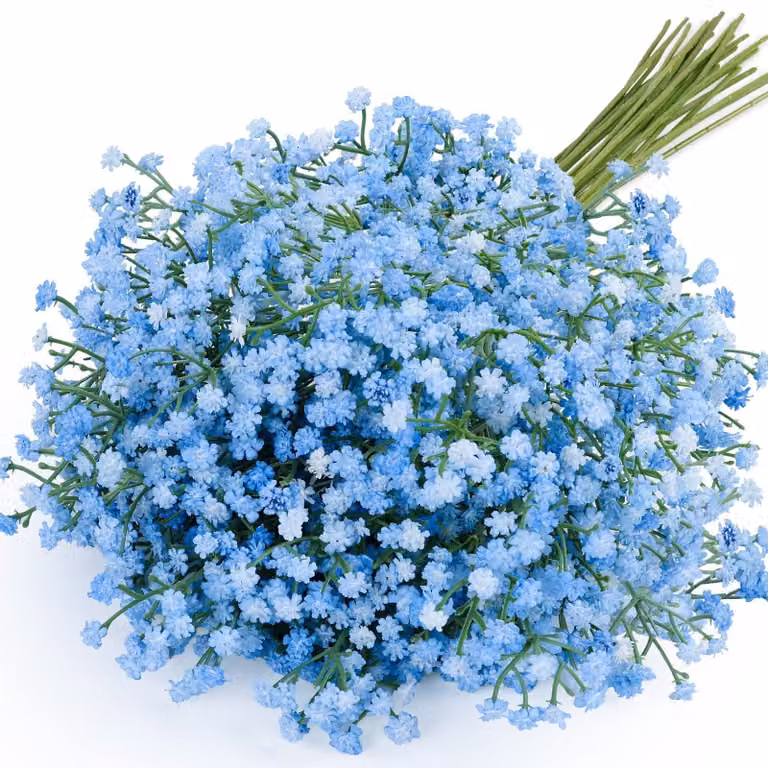 Omgoods - Fiori artificiali di gypsophila, ideali per matrimoni e decorazioni
