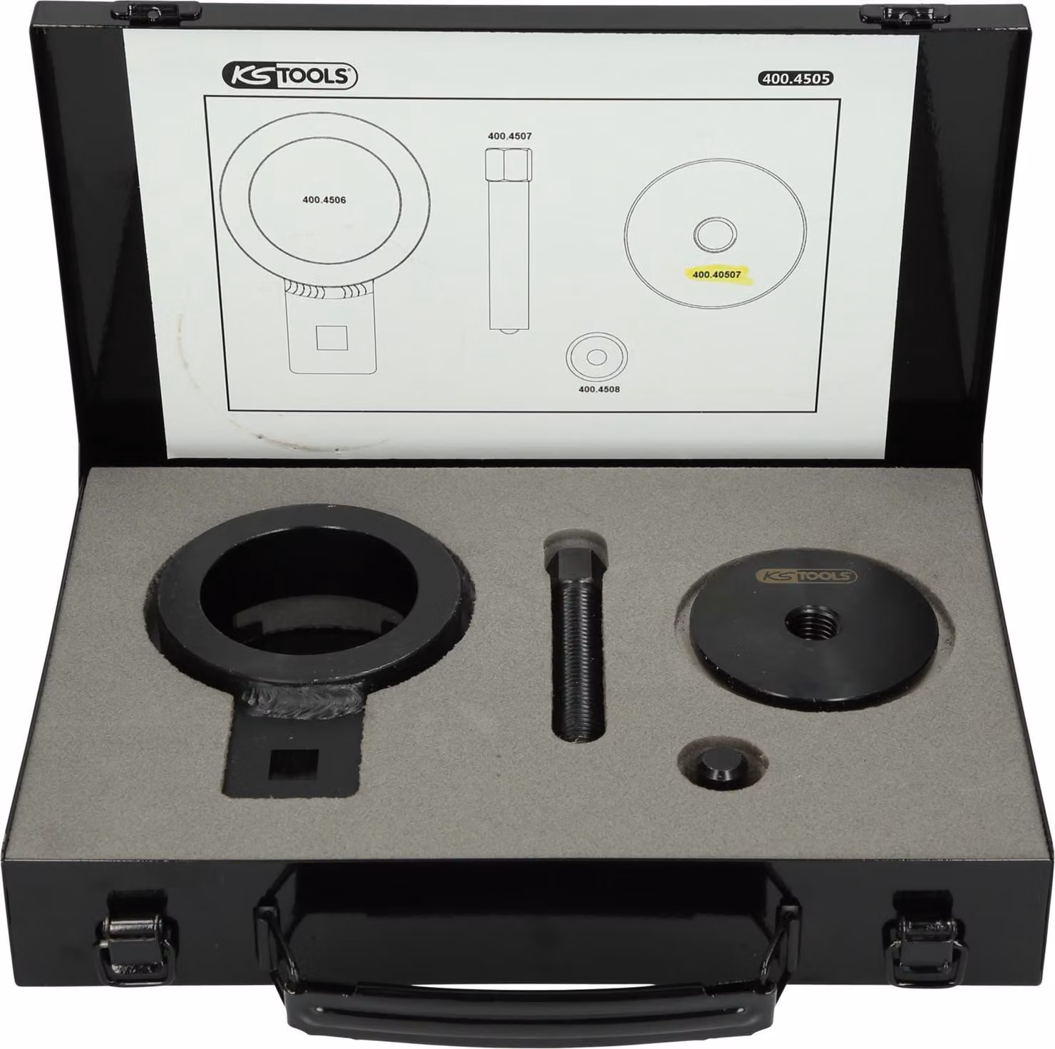 KS TOOLS Set di attrezzi per la regolazione del motore per Opel, 4 pezzi ( 400.4505 )