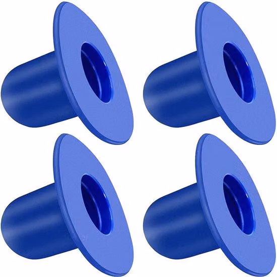 Set di tappi per filtri da piscina, adatto per piscine Bestway e Intex (tappi per fondo e pareti), blu