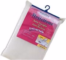 Copri asse Mollettone universale Meatex Bianco L 140 cm x P 50 cm