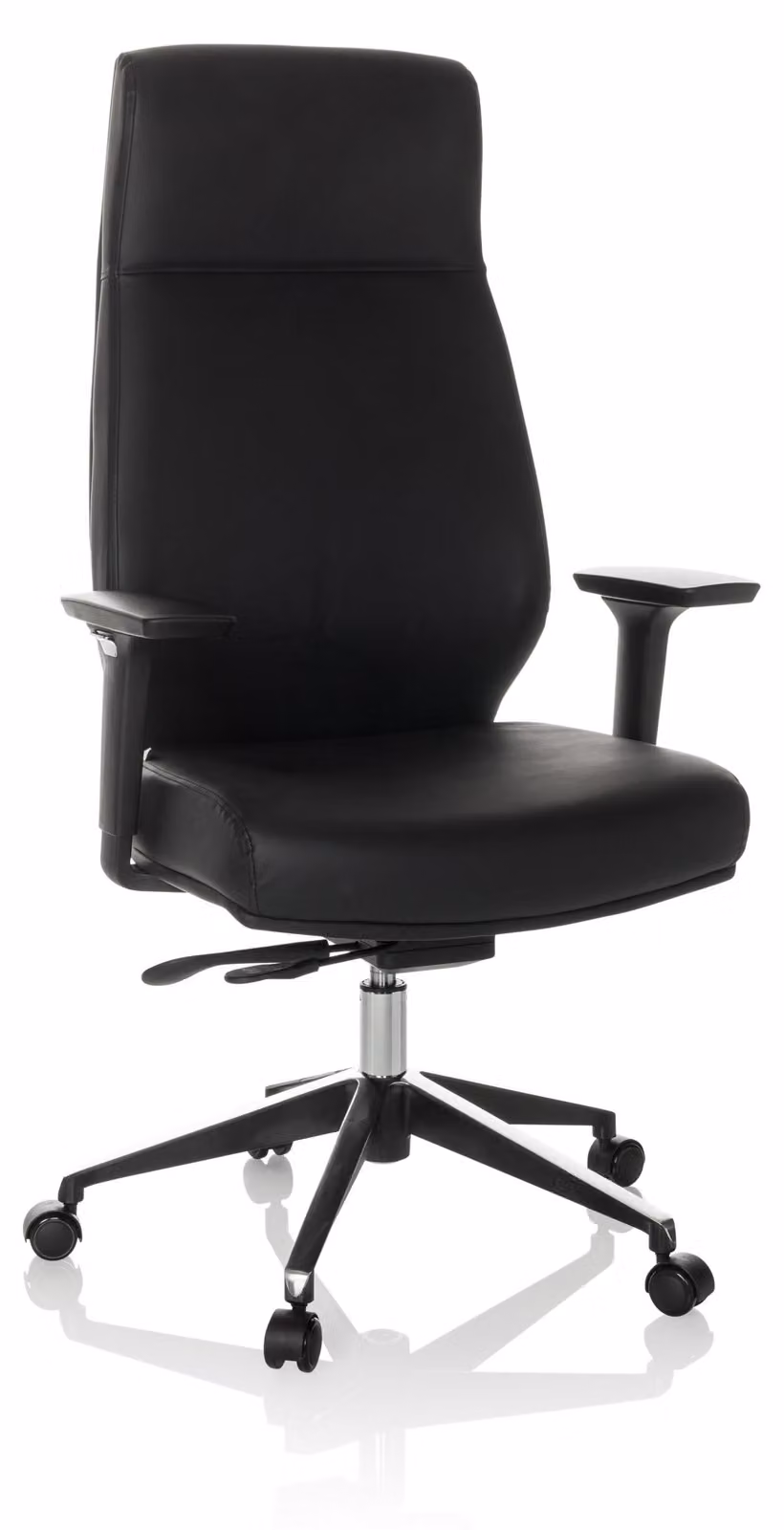 hjh OFFICE Sedia professionale direzionale VITORO ECO Sedia da ufficio ergonomica con braccioli (regolabile in altezza) Sedia girevole in per ufficio, casa