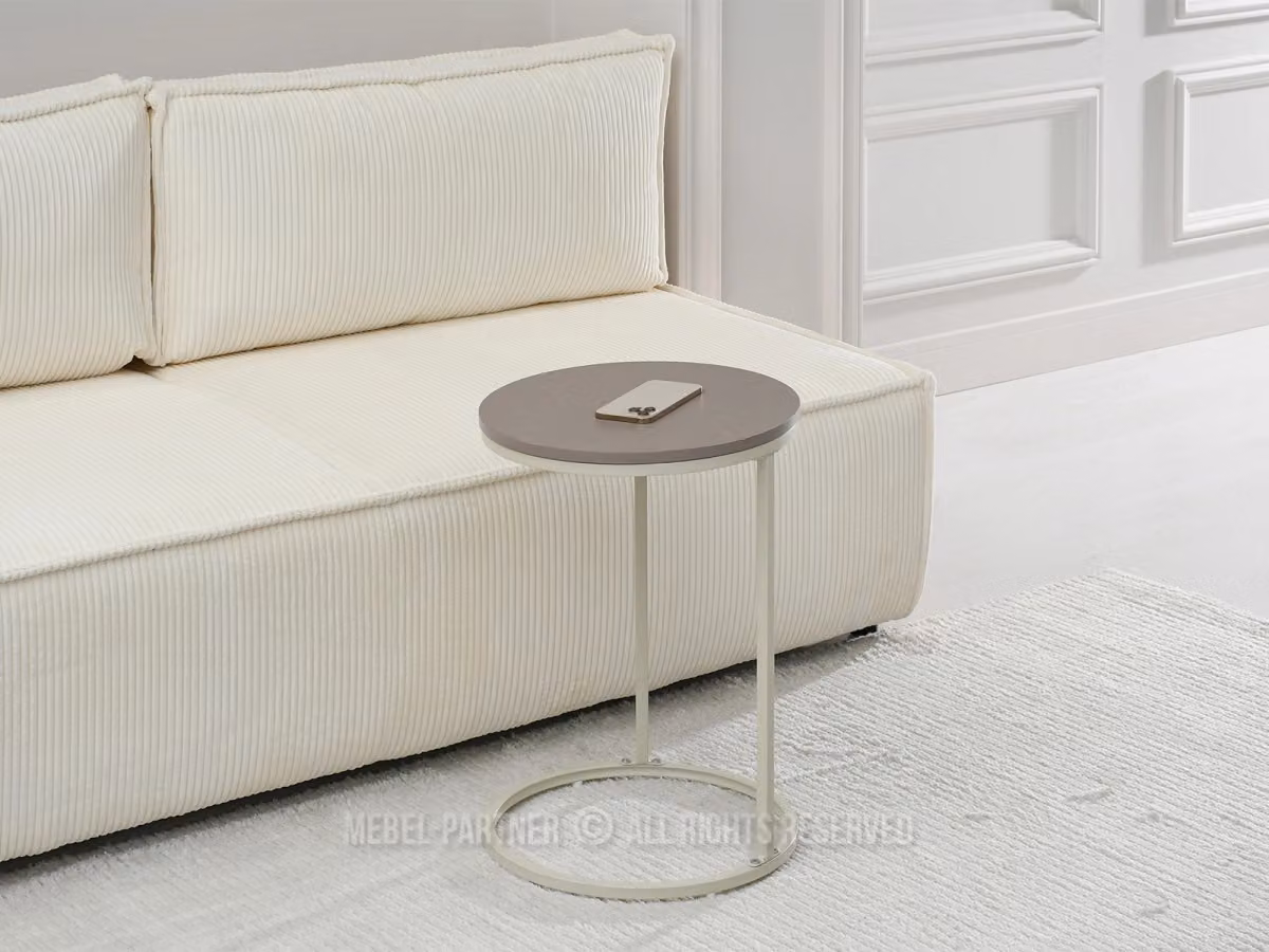 Tavolino TENOCH - beige / crema