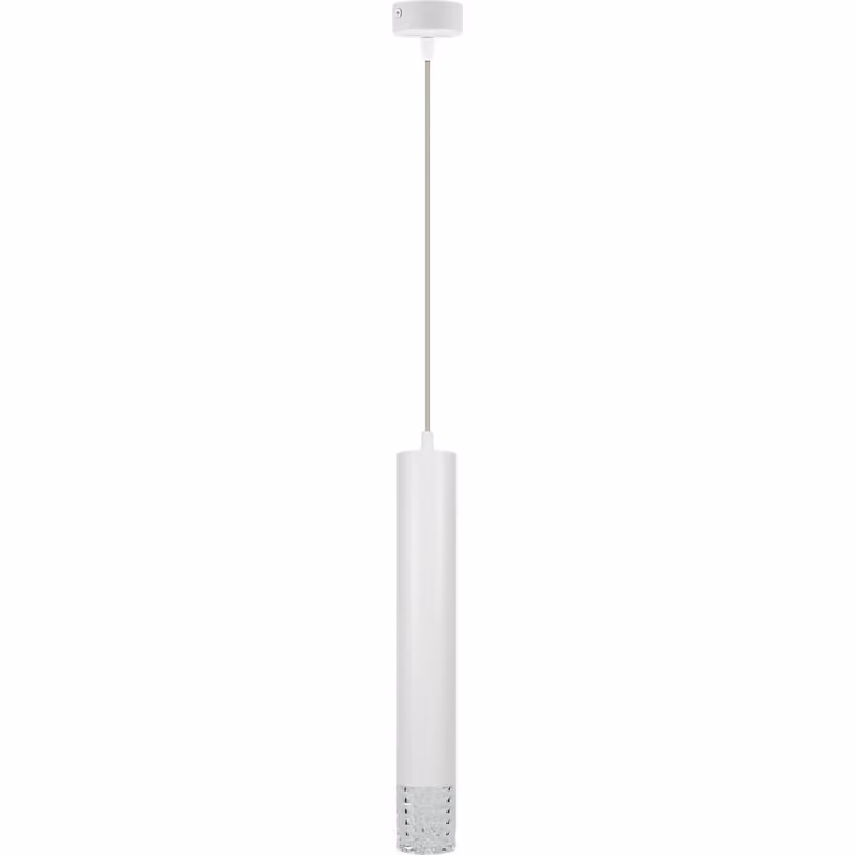 Tubi bianco a sospensione 1xGU10 8W Milagro