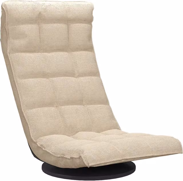 Sedia da Gaming Girevole 360 Design In Beige in Tessuto CFW4706930 – 1