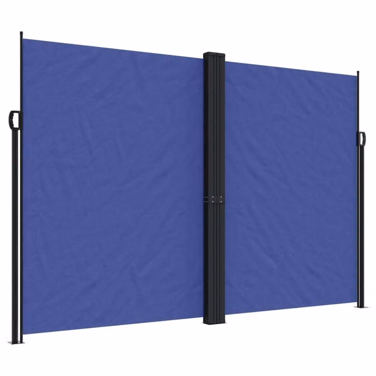 Tenda da Sole Laterale Retrattile Blu 220x1200 cm