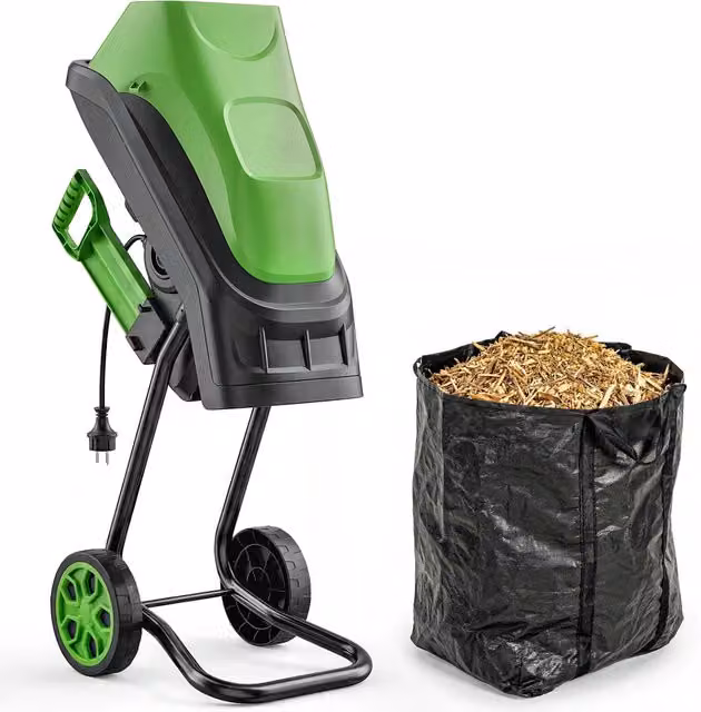 Biotrituratore Elettrico da Giardino ¨C Xylo ¨C 2500W 45L Verde
