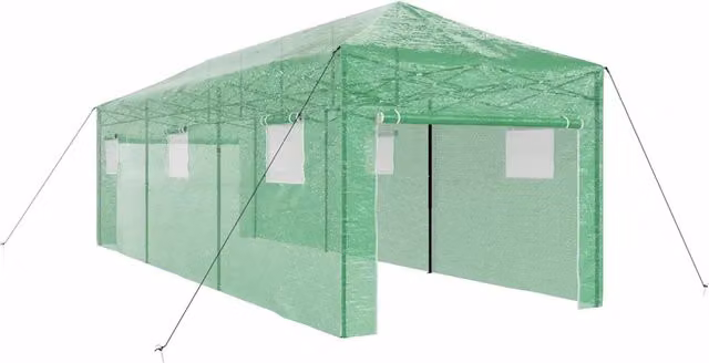 Serra con struttura pop-up Verde 290 x 870 x 315 cm Ferro CFW6492171