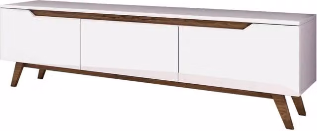 Mobile TV in legno "Digi" - 180 x 35 x 48 cm - Marrone