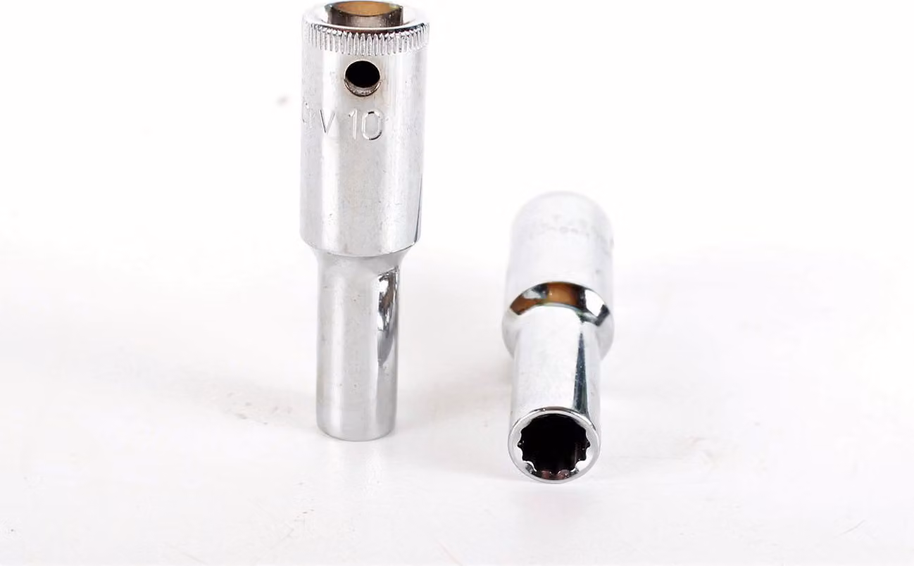 SALTUS Set di chiavi a bussola da 1/2" 10-11 mm a bussola lunga 2 pezzi 5202