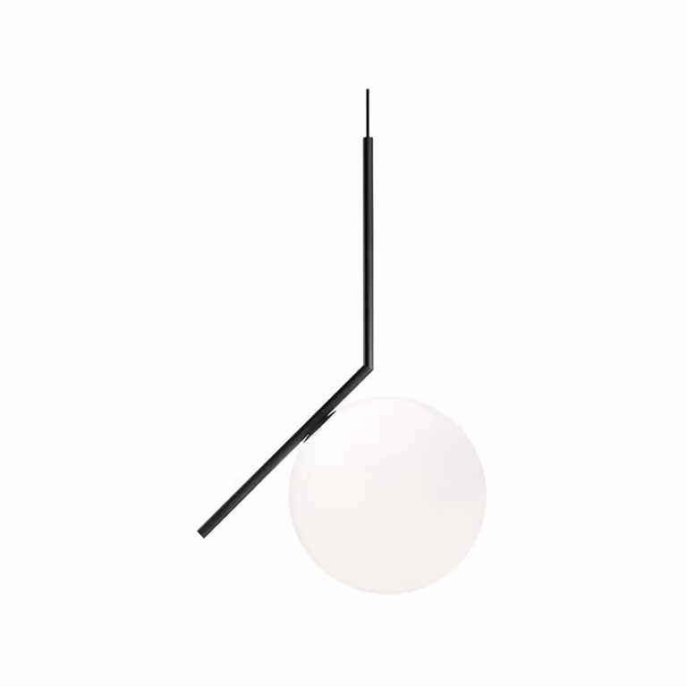 Flos - IC Lights S2 - Lampada a sospensione - Nero