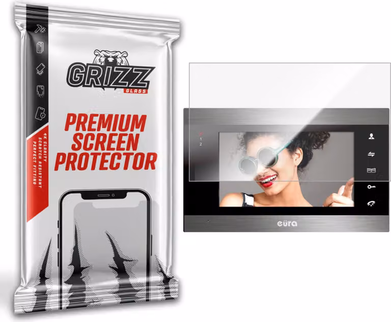 Pellicola Vetroceramica GrizzGlass CeramicFilm per il videocitofono EURA VDP-00C5