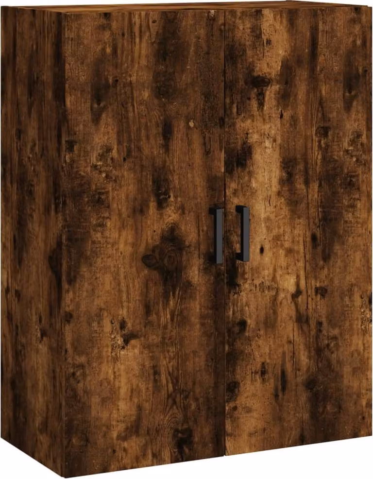 Mobile a Parete Rovere Fumo 69,5x34x90 cm